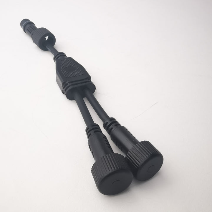 Medium Outdoor Standard 230v Fairy Lights Tree Kit | Black Cable | 80m