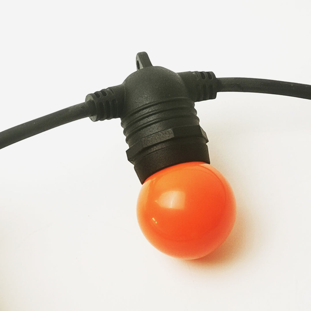 G45 Colour Bulb Connectable Festoon Lights from Love Your Lights