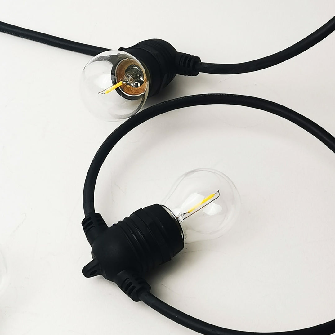 G45 Glass Bulb Connectable Festoon Lights from Love Your Lights