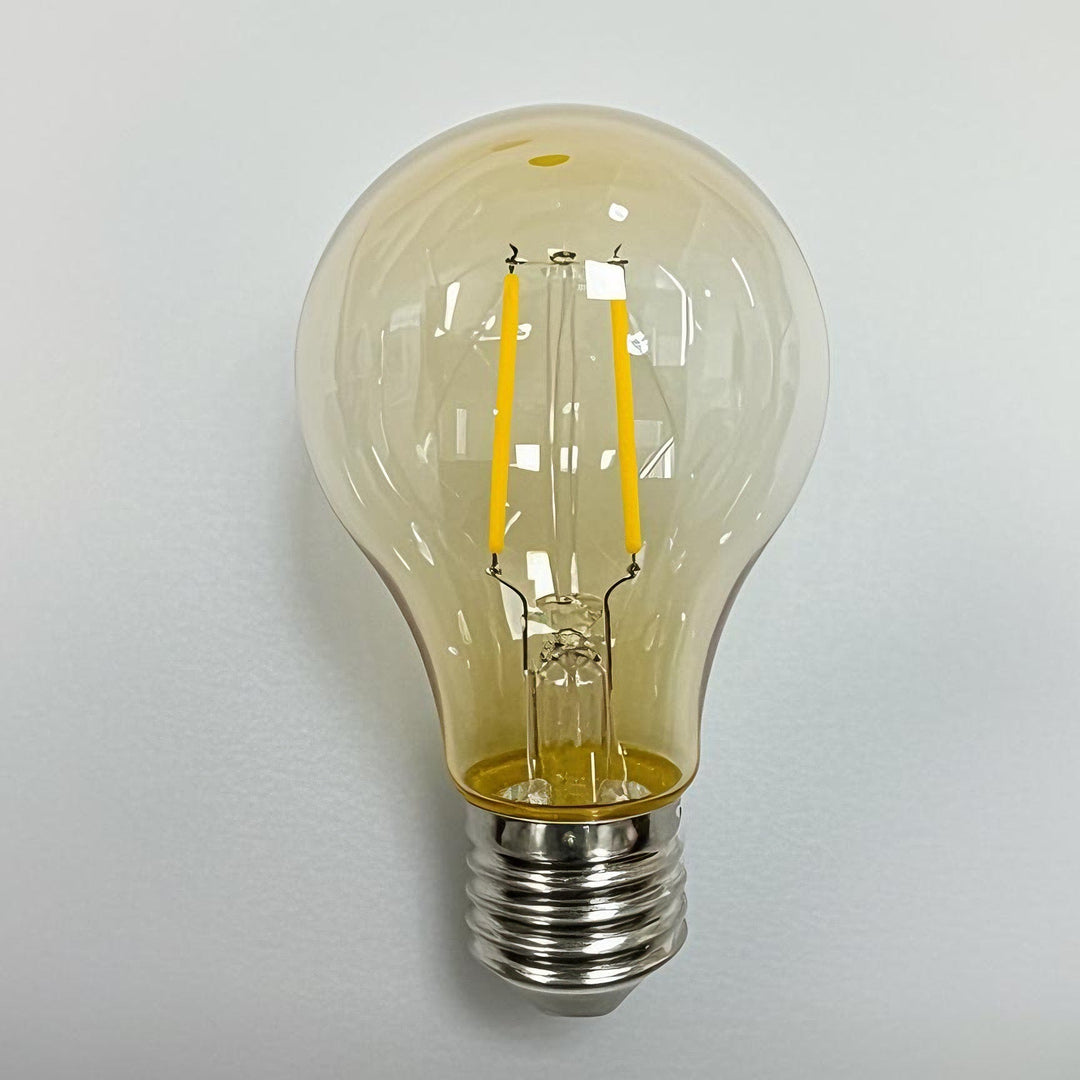 A60 Amber Bulb | 5m 10 Bulbs | Drop Hang Dimmable Festoon Lights