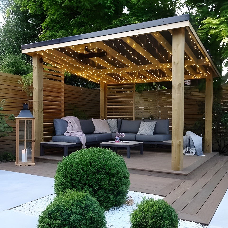 Indoor Outdoor Fairy Lights 10m Clear PVC Cable Connectable Core Love Your Lights