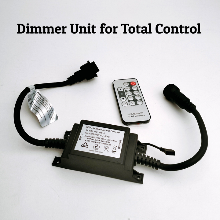 ST58 Amber Bulb | 10m 20 Bulbs | Flush Mount Dimmable Festoon Lights