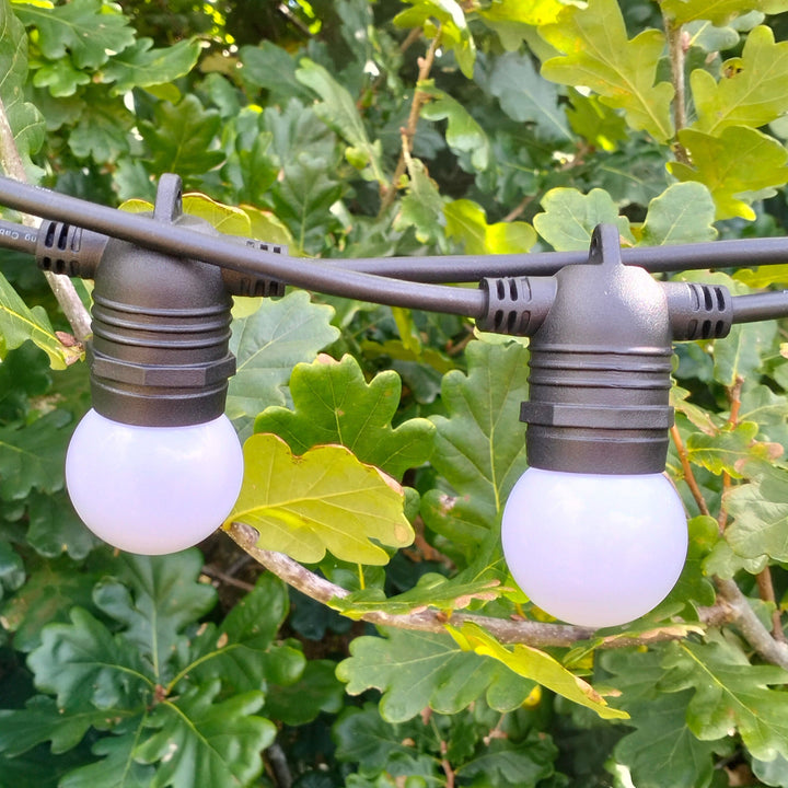 G45 Milky Bulb Festoon Lights