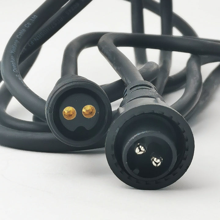 5m Black Festoon Extension Cable