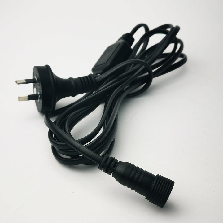 3m Fairy Light Power Cable | PVC  | Black | Essential & Core