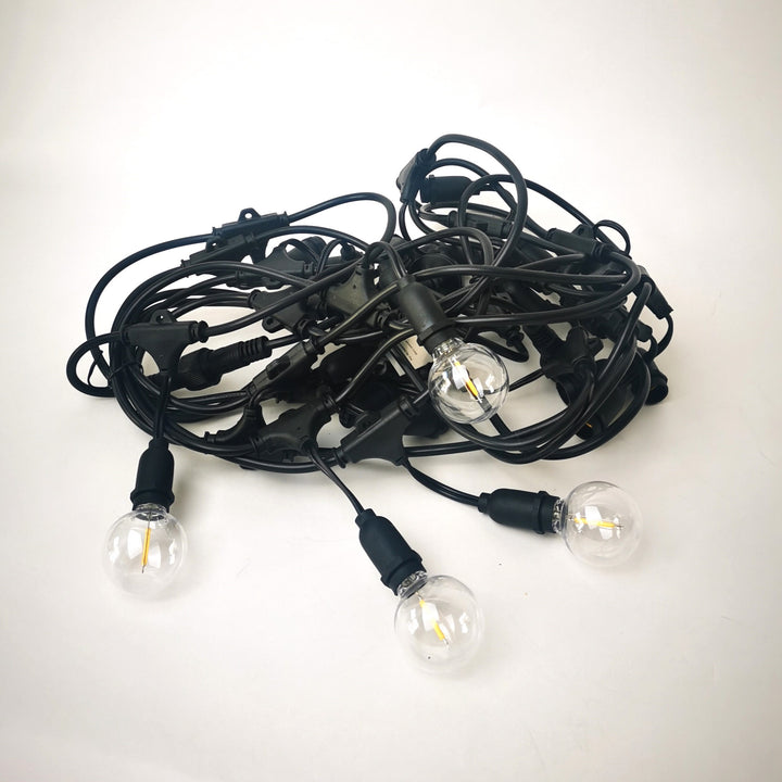 G40 7.6m 25 Bulbs | Festoon Lights | Drop Hang