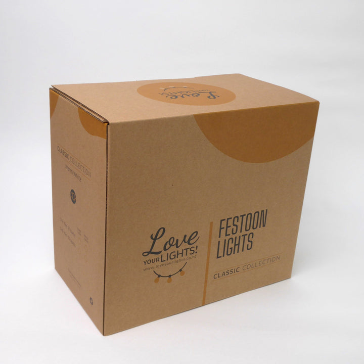 G45 Colour Bulb Connectable Festoon Lights from Love Your Lights