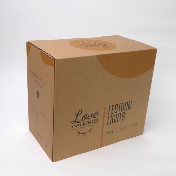 G45 Glass Bulb Connectable Festoon Lights from Love Your Lights