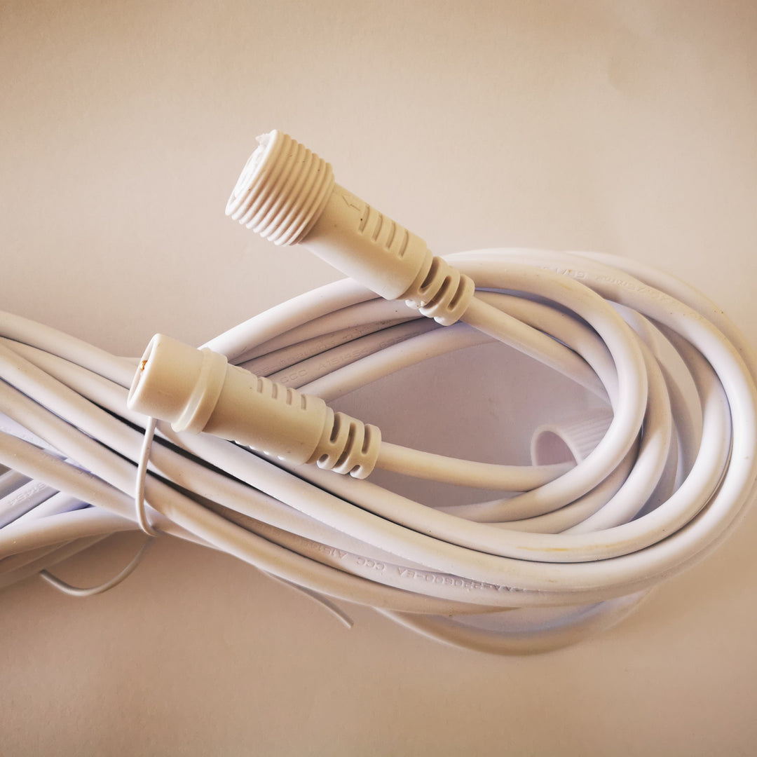 3m Connectable Fairy Light Extension Cable | PVC  | White | Essential & Core