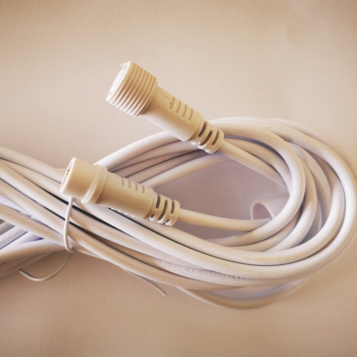 3m Connectable Fairy Light Extension Cable | PVC  | White | Essential & Core