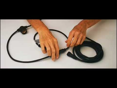 How to add a Dimmer Unit and Extension Cable for S14 Flush Mounted Festoon Lights from Love Your Lights