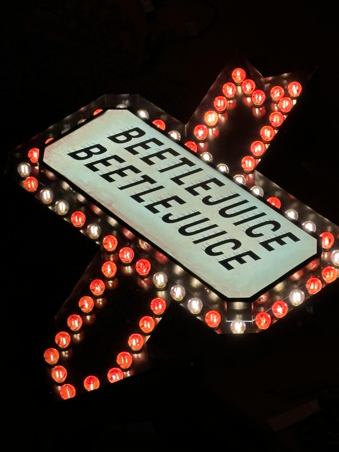 Festoon Lights and Beetlejuice the Movie