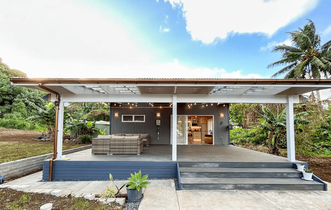 Mapare Retreat Rarotonga - Outdoor Festoon Lights
