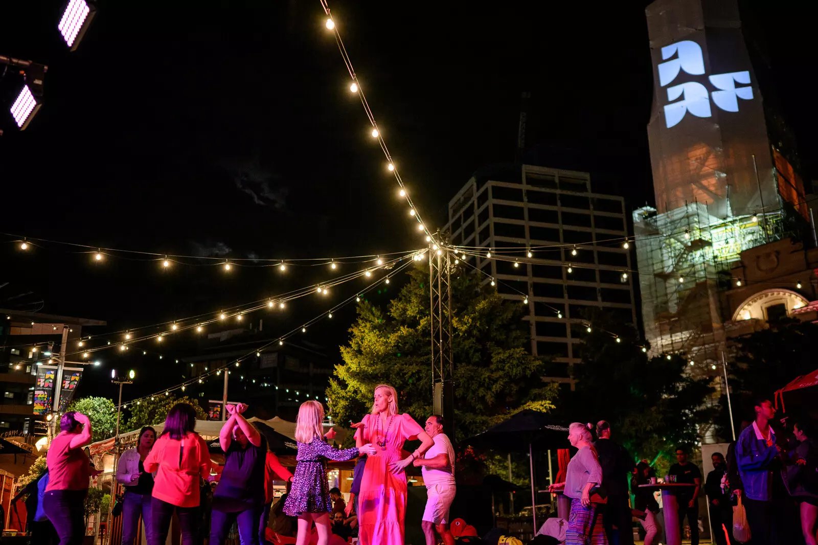 Festoon Lights | Flush Mount Hanging Style