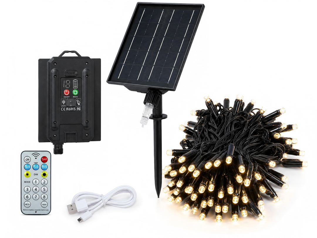 Pro Series | Solar Fairy Lights | 30m