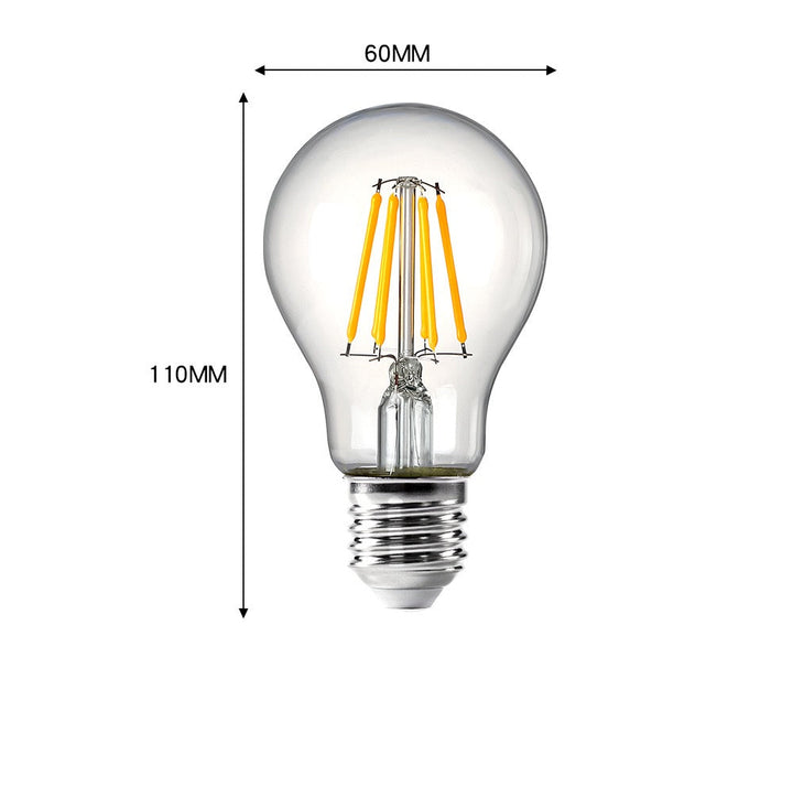 A19 Amber Dimmable Bulbs | 10 Pack