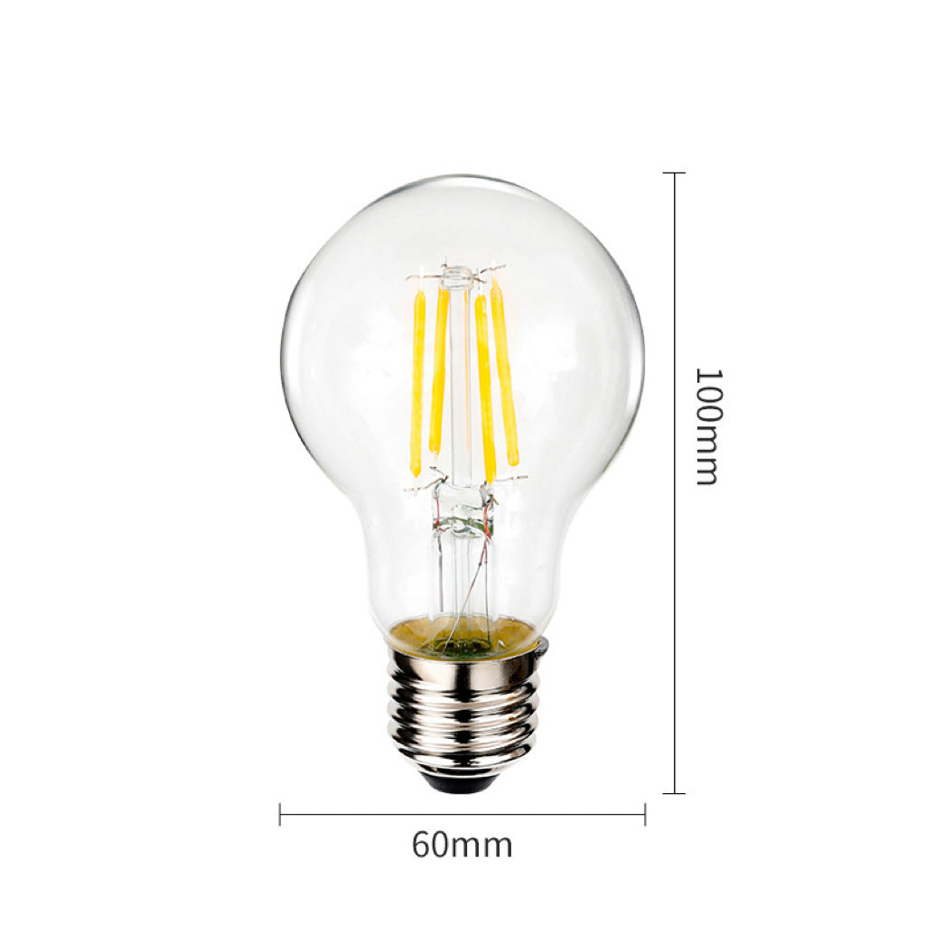A60 Amber Dimmable Bulbs | 10 Pack