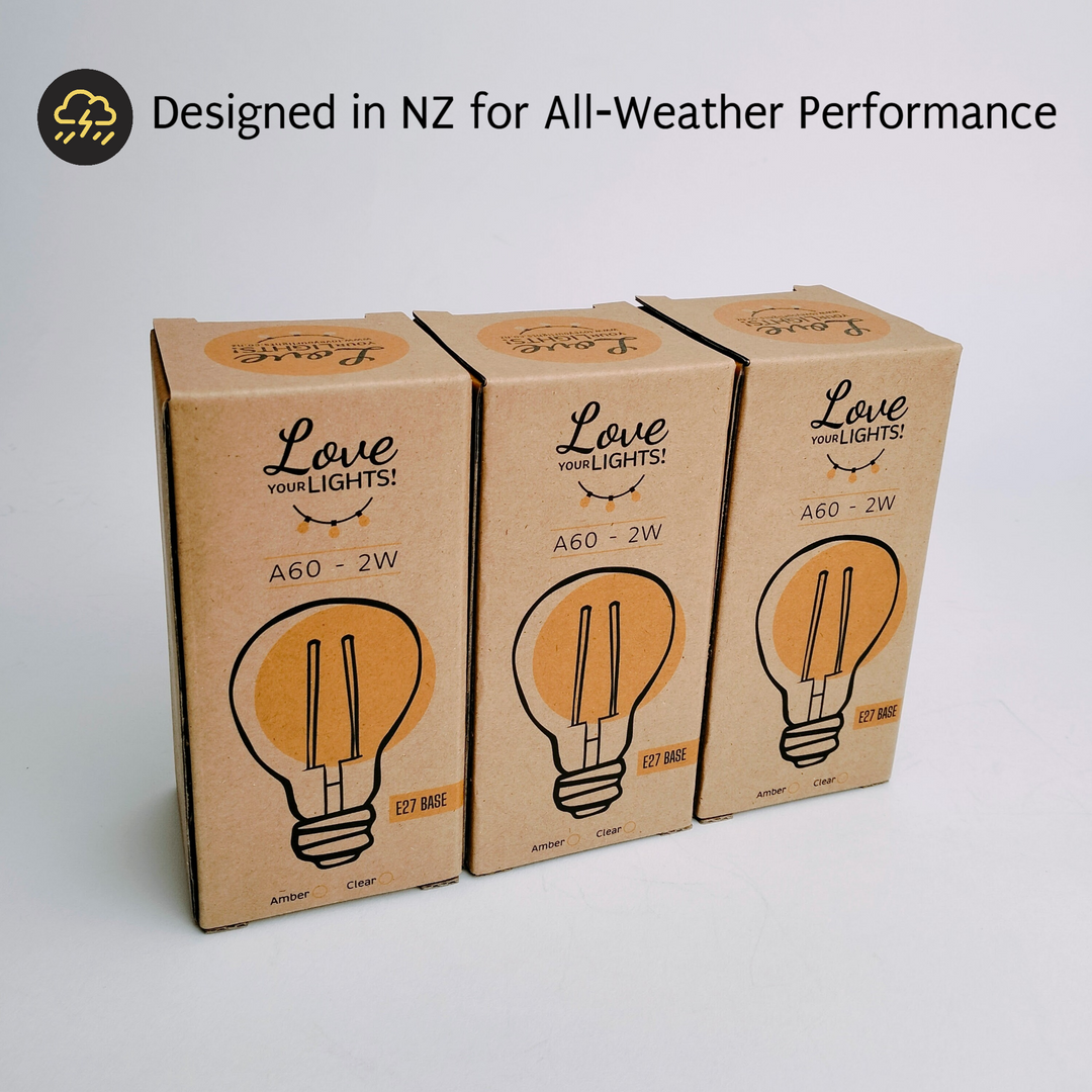 A60 Bulb Festoon connect multiple sets - Love Your Lights