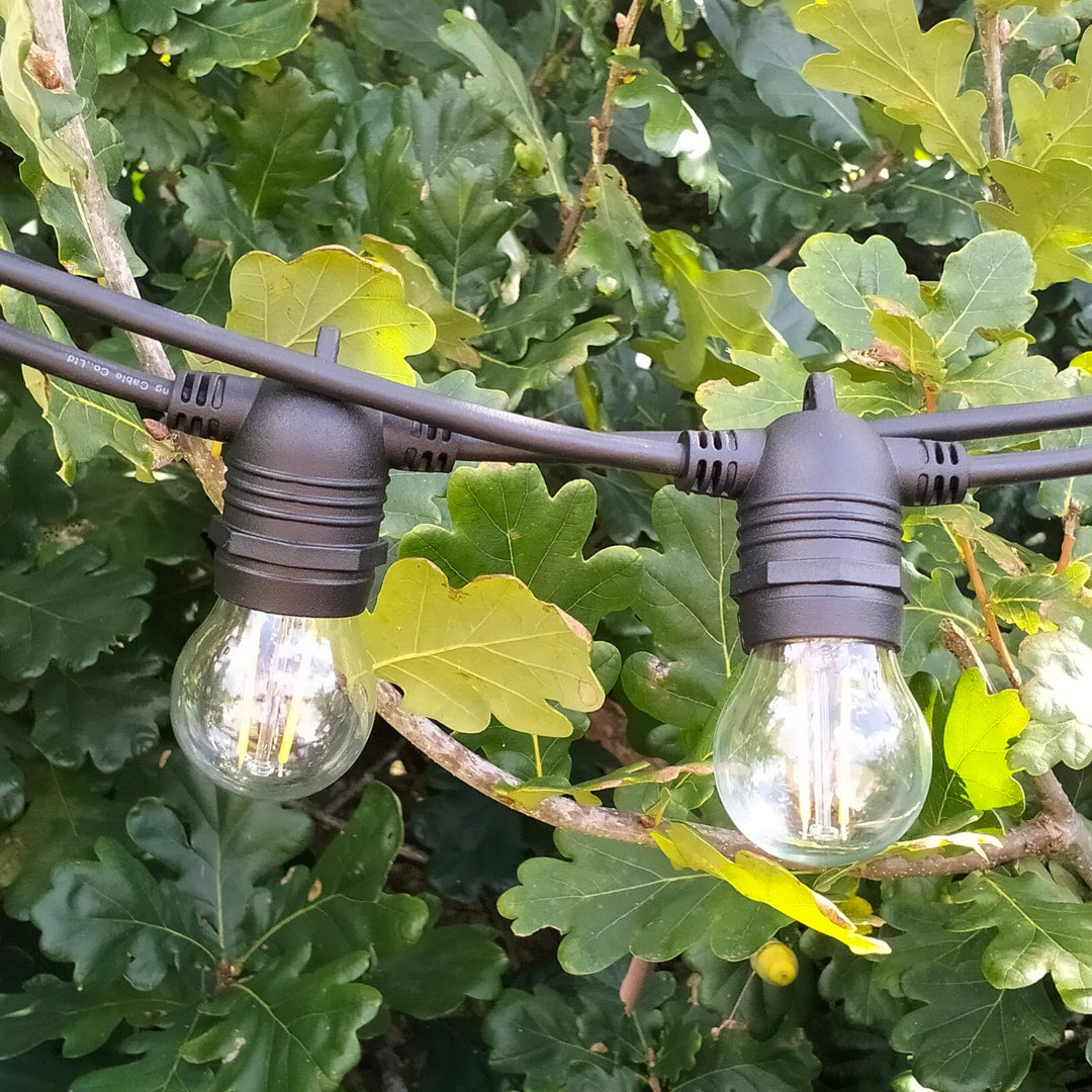 G45 Glass Bulb Connectable Festoon Lights from Love Your Lights