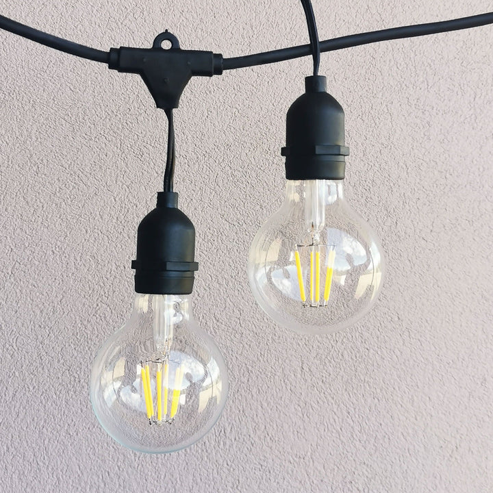 G80 Clear Dimmable Bulbs | 10 Pack