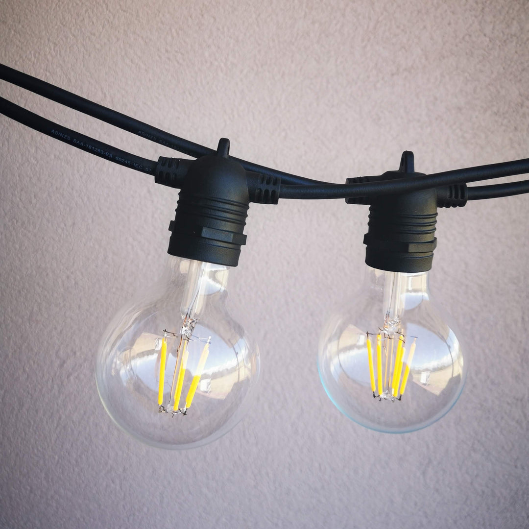 G80 Clear Dimmable Bulbs | 10 Pack
