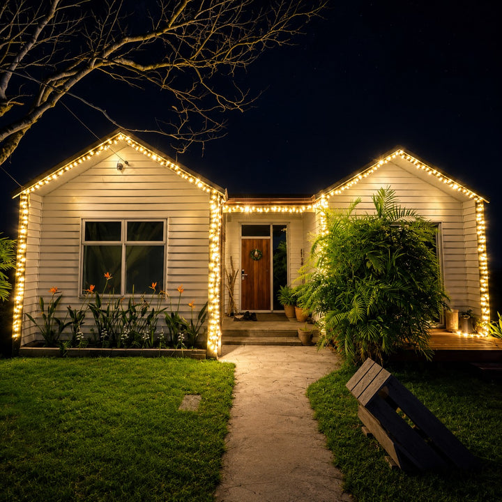 Indoor & Outdoor Fairy Lights | 10m | Connectable | Clear PVC Cable | Core Series
