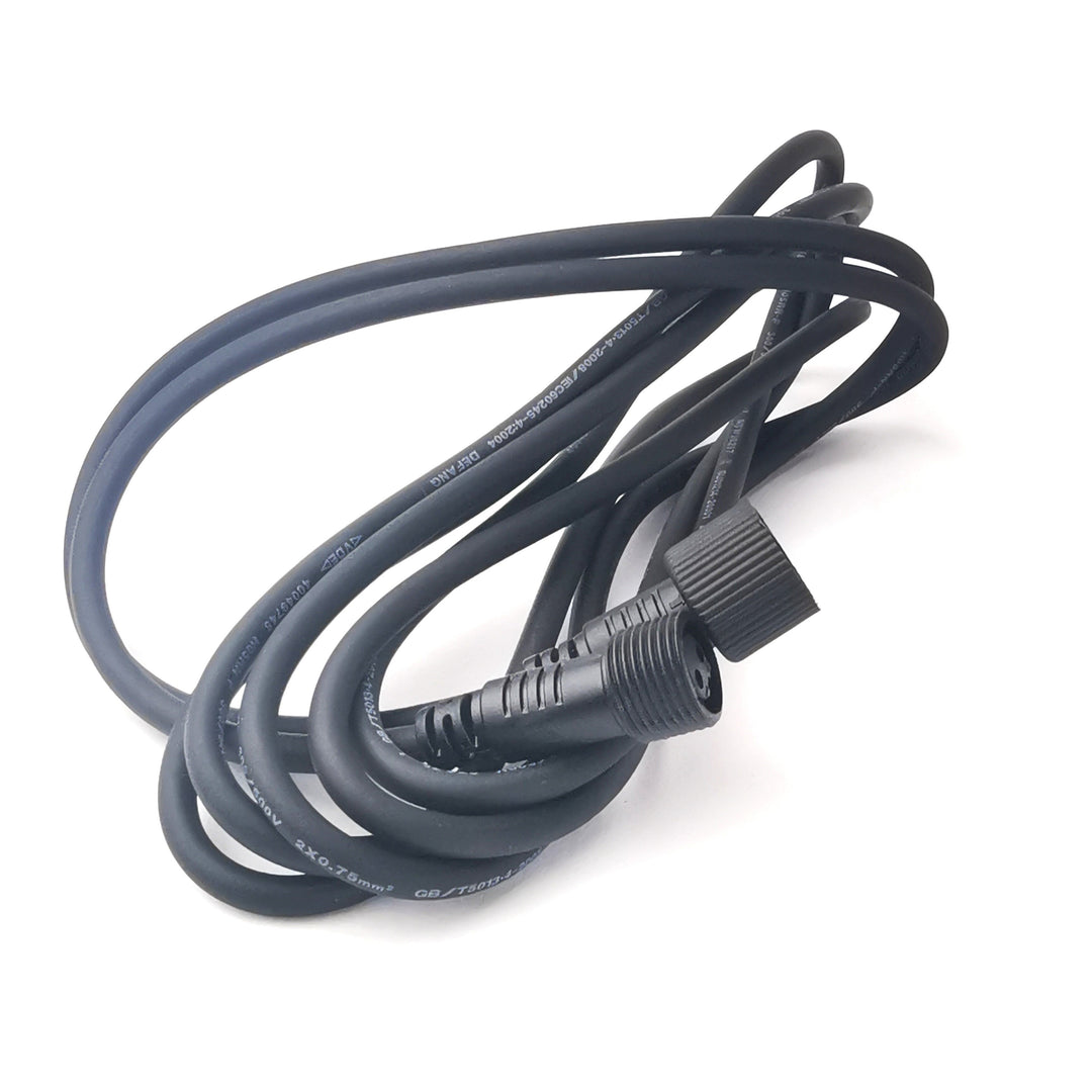 3m Fairy Light Extension | Rubber | Black | Pro Series