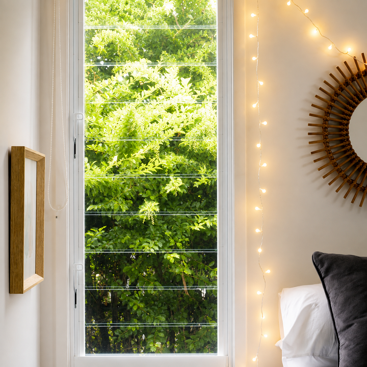 White Ball Fairy Lights | 40 LED Bulbs | Decorative Indoor