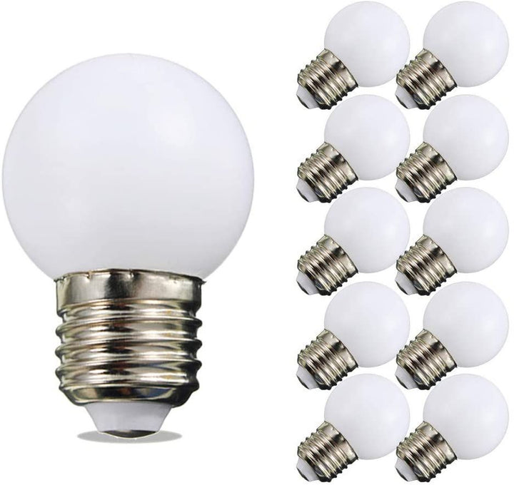 G45 2w Milky Plastic Bulb | Spare