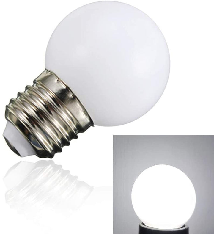 G45 2w Milky Plastic Bulb | Spare