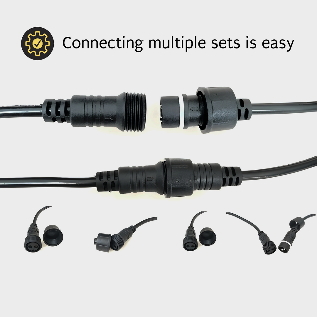 A19 Amber Tinted Festoons - Love Your Lights 