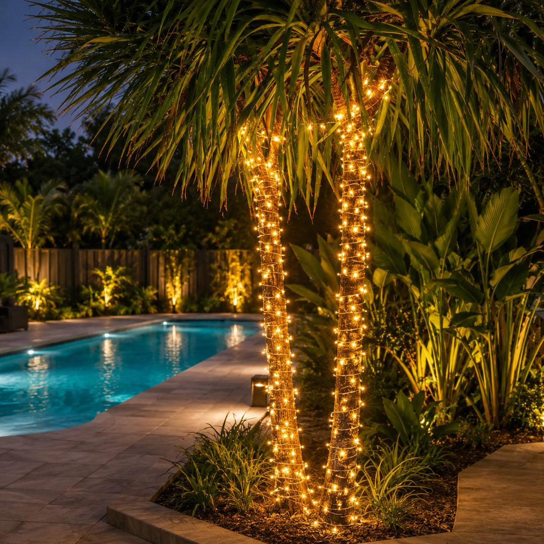 Pro Series | Outdoor Fairy Lights | Black Rubber Cable | Connectable