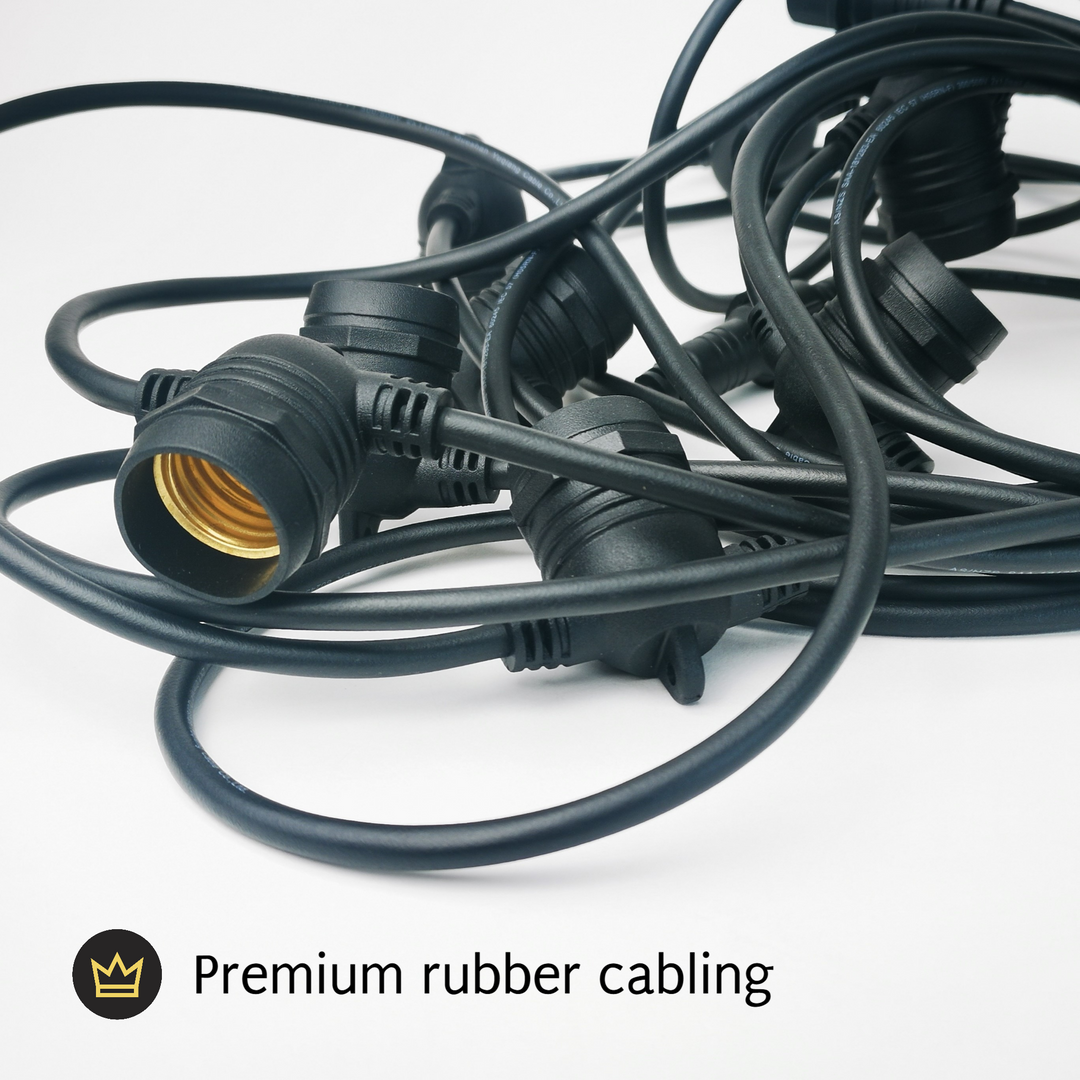 A60 Bulb Festoon connect multiple sets - Love Your Lights