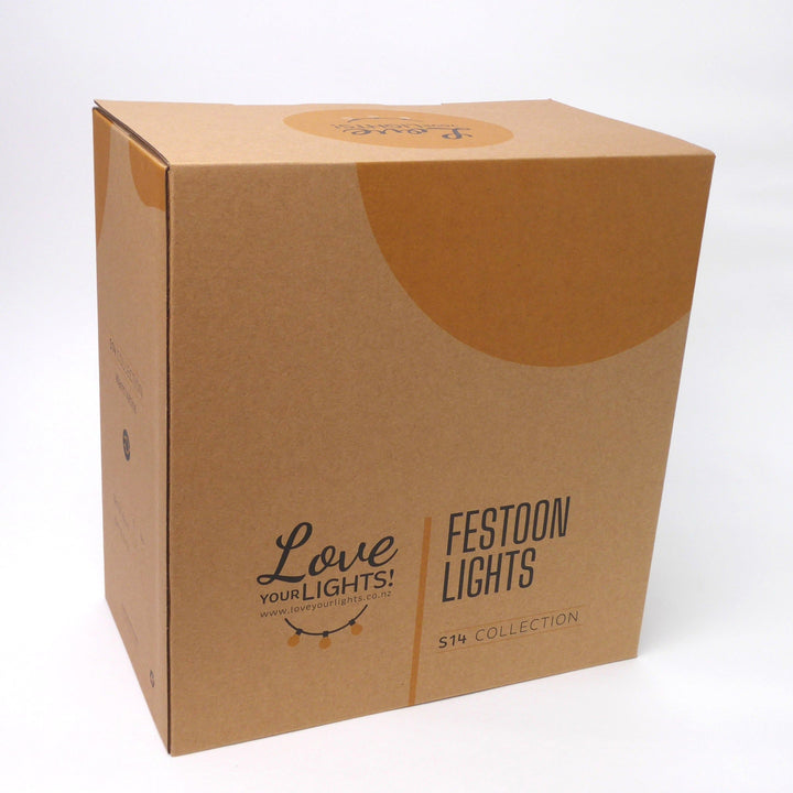 G80 Clear Flush Mount Festoon Lights from Love Your Lights