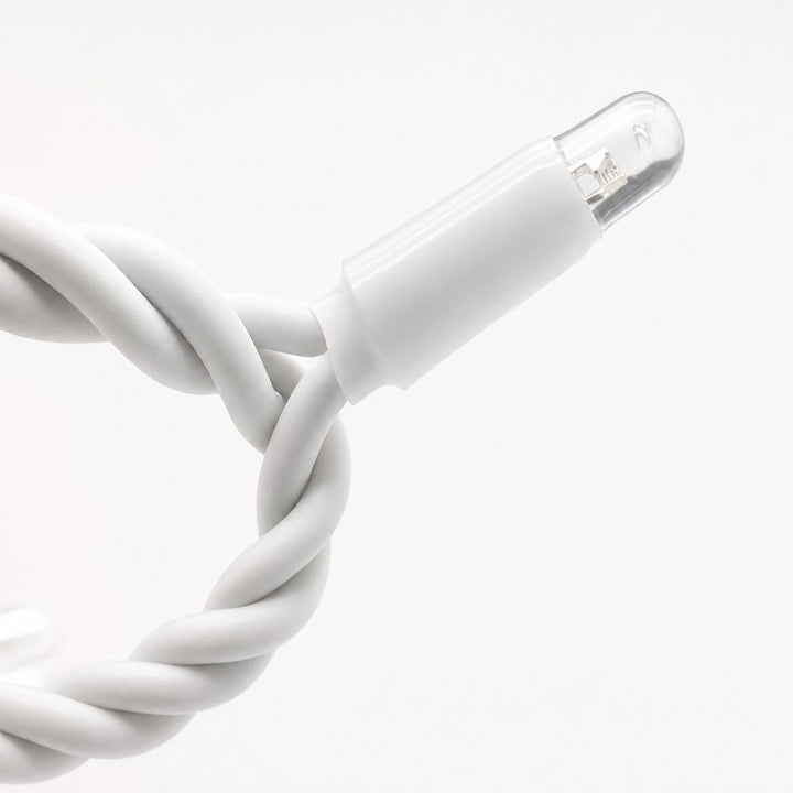 Pro Series | Outdoor Fairy Lights | White Rubber Cable | Connectable